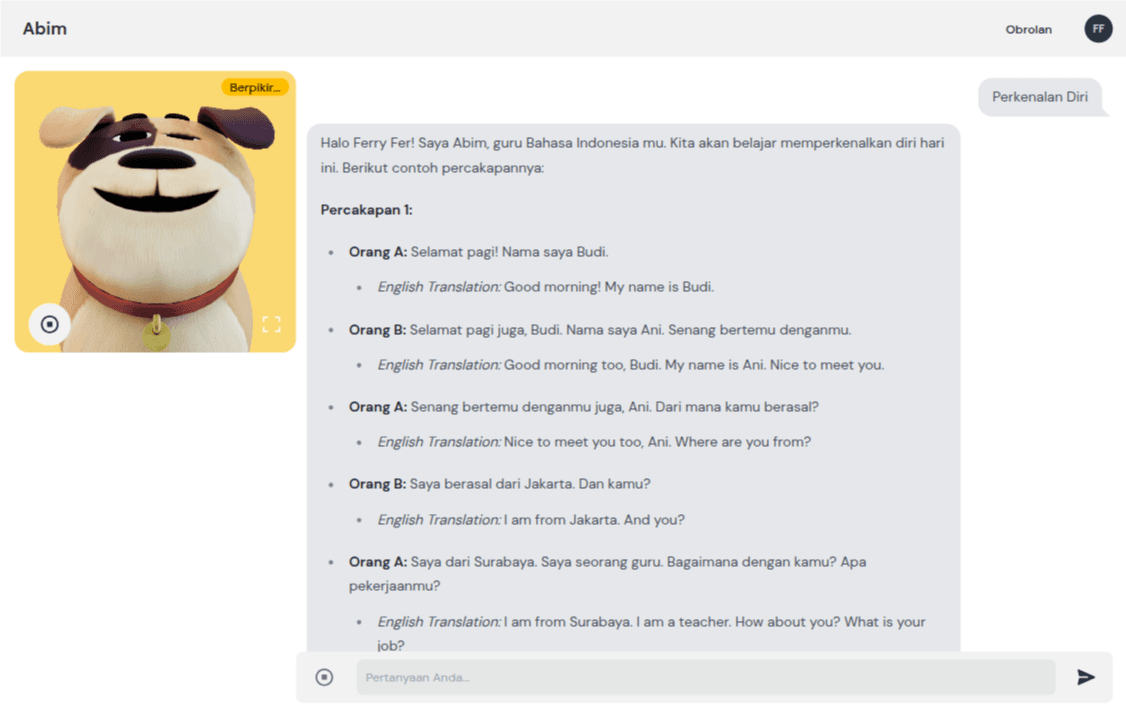Abim Desktop App Screenshot